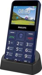 Мобильный телефон Philips Xenium E207 (синий)