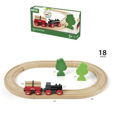 Железная дорога Brio Игровой набор с грузовым поездом; 18 элементов (разноцветный)
