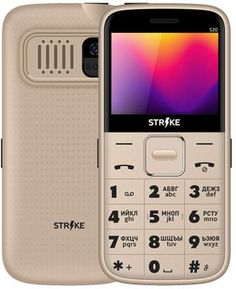 Мобильный телефон Strike S20 (золотой)