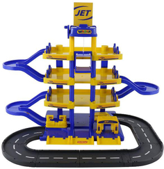 Игровой набор Wader Паркинг JET 4-уровневый с дорогой