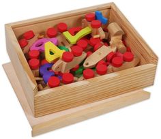 Развивающая игрушка PAREMO Деревянный паровозик с цифрами, в деревянном ящике
