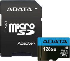 Карта памяти ADATA microSDXC Premier UHS-I U1 V10 A1 + ADP 128Gb