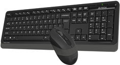 Клавиатура + мышь A4 Fstyler FG1010 (черно-серый)