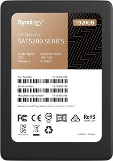 Внутренний SSD Synology SAT5200-1920G 1.92TB