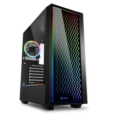 Компьютерный корпус Sharkoon RGB LIT 200 (черный)