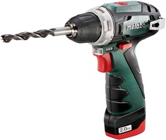 Аккумуляторная дрель-шуруповерт Metabo PowerMaxx BS (600984000)