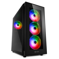 Компьютерный корпус Sharkoon TG5 PRO RGB (черный)