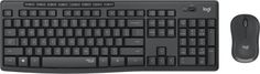 Клавиатура + мышь Logitech MK295 Silent Wireless Combo (черный)