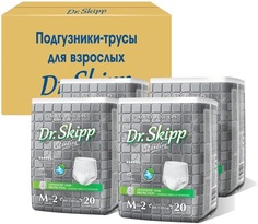 Подгузники-трусы для взрослых Dr. Skipp 7073 Standart 80 шт.