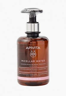 Мицеллярная вода Apivita Очищающая, для лица и глаз, 300 мл
