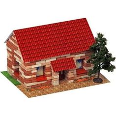 Деревянный конструктор Архитектурное моделирование Сельский домик