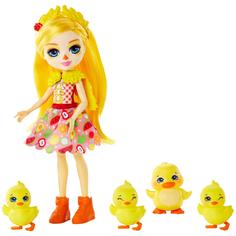 Кукла Enchantimals Dinah Duck со зверюшками