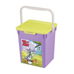 Контейнер Tom and Jerry универсальный с аппликацией,8 л