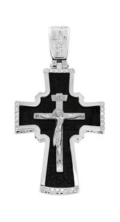 Серебряные крестики и иконки Крестики и иконки Kabarovsky 3-230-80000