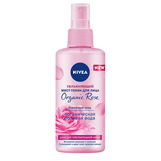 Мист-тоник NIVEA ORGANIC ROSE увлажняющий с органической розовой водой 150 мл