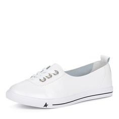 Кеды Белые кеды из кожи Tf's