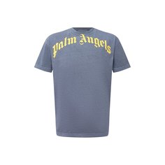 Хлопковая футболка Palm Angels
