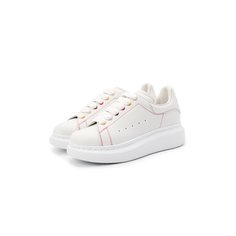 Кожаные кеды Alexander McQueen