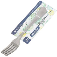 Вилка столовая Daniks Oleander BS103F, 3 шт