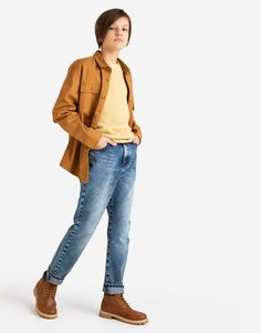 Зауженные джинсы tapered для мальчика Gloria Jeans