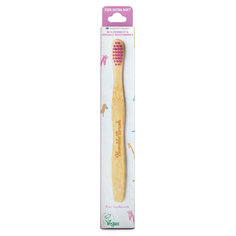 Зубная щетка бамбуковая Humble Brush детская лиловая ультрамягкая