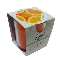 Свеча ароматическая Lumi "Апельсин"