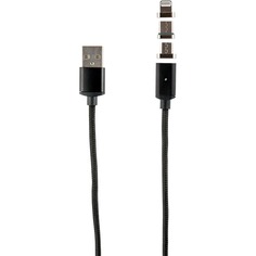 Кабель Red Line USB - USB Lightning, micro-USB, USB-Type C 1 м черный