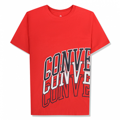 Подростковая футболка Collegiate Repeat Wrap Tee Converse