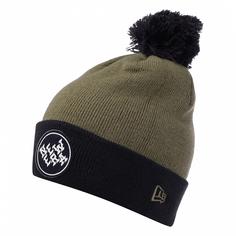 Шапка Bobble Patch Cuff Knit Beanie New Era