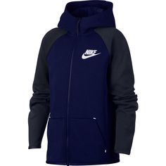 Подростковая худи Tech Fleece Full-Zip Essentials Nike