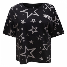 Подростковая футболка Glitter Star All Over Printed Boxy Tee Converse