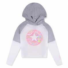 Детская толстовка Blocked Heather Hoodie Converse