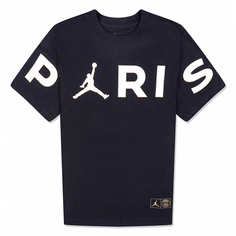 Мужская футболка Paris Saint-Germain Wordmark Tee Jordan