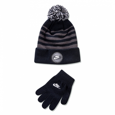 Детский набор: шапка и перчатки Futura Stripe Beanie & Gloves Nike