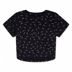 Подростковая футболка Sporswear Tee Crop Swooshfetti Nike