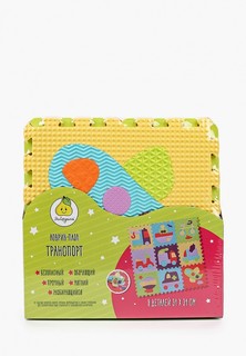 Коврик-пазл ЯиГрушка "Транспорт", 9 сегментов, 31х1х31 см
