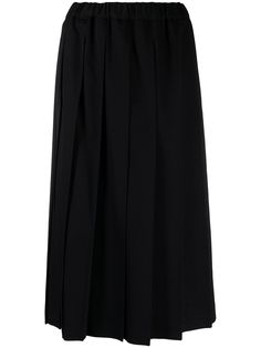 Comme Des Garçons Tricot плиссированная юбка миди