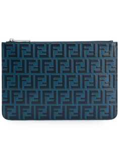 Fendi клатч с логотипами FF