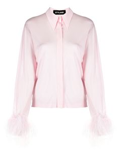 Styland рубашка с перьями