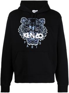 Kenzo худи с вышивкой Tiger