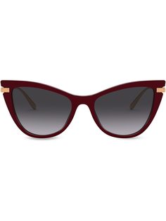 Dolce & Gabbana Eyewear солнцезащитные очки в оправе кошачий глаз