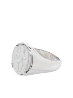 Tom Wood серебряное кольцо Cameo Eros