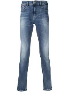 Tommy Hilfiger джинсы кроя слим с эффектом потертости