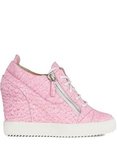 Giuseppe Zanotti кроссовки Addy на танкетке