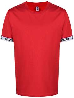 Moschino футболка с логотипом