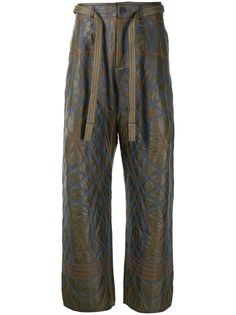 Craig Green брюки с вышивкой