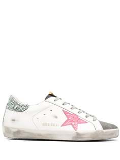 Golden Goose кеды Superstar с тиснением под крокодила