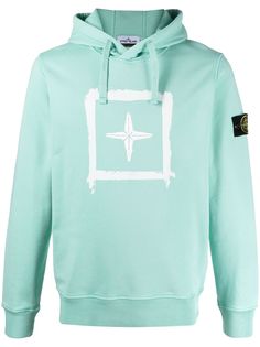 Stone Island худи с логотипом