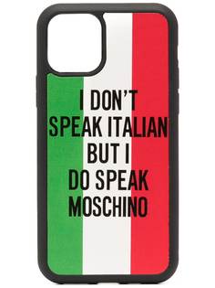Moschino чехол для iPhone 11 Pro с принтом