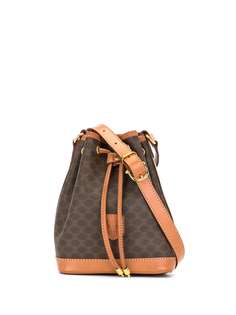 Céline Pre-Owned сумка-ведро pre-owned с узором Macadam
